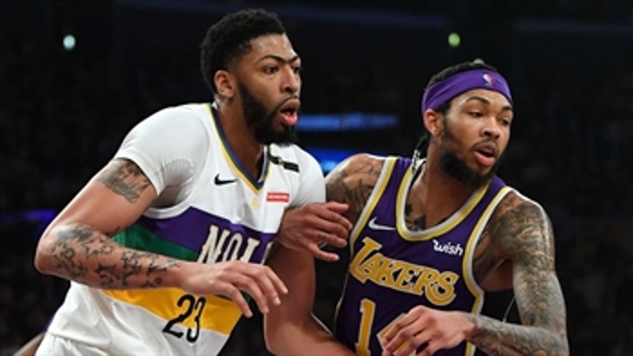 Colin Cowherd outlines how a potential Anthony Davis trade would look for the Lakers and Pelicans