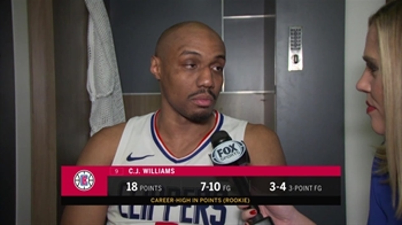 C.J. Williams: We attacked them defensively