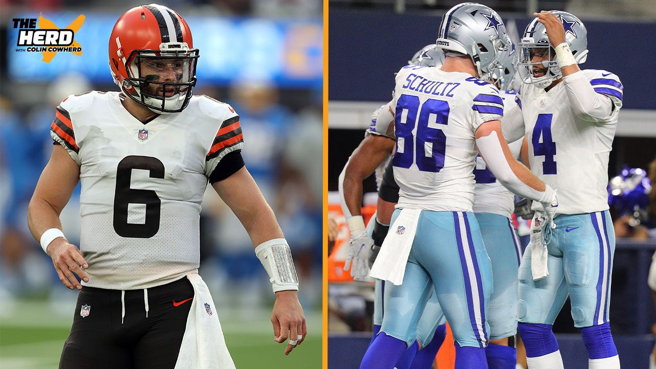 Nick Wright discusses Browns' expectations for Baker Mayfield, NFL tiers heading into Week 6 I THE HERD