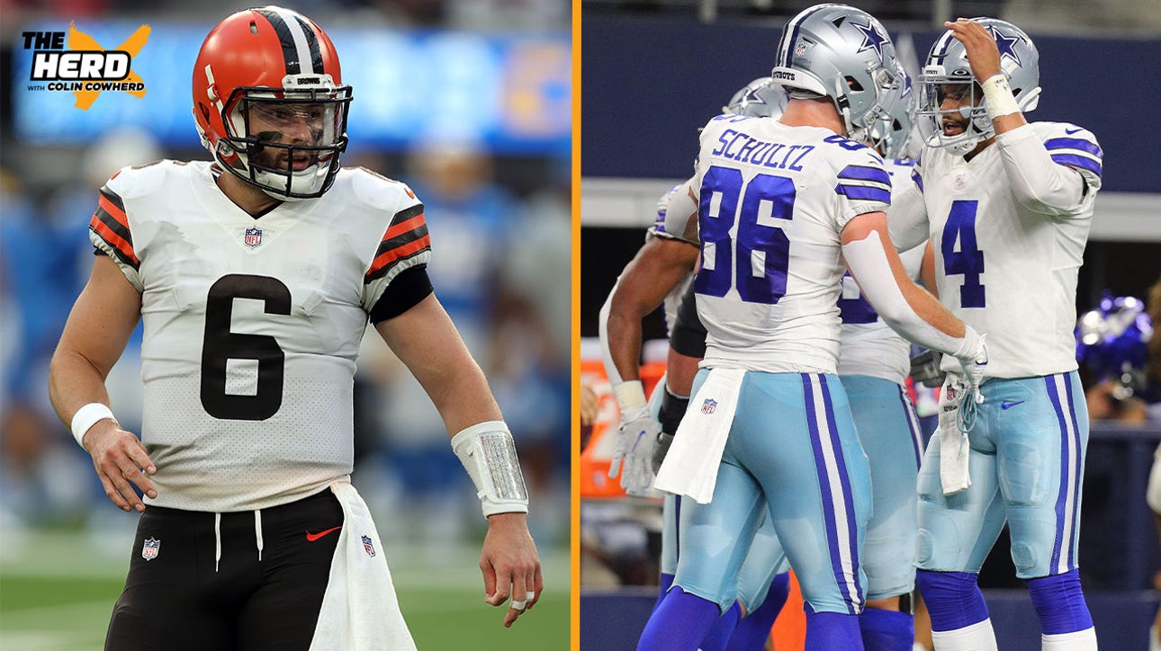 Nick Wright discusses Browns' expectations for Baker Mayfield, NFL tiers heading into Week 6 I THE HERD