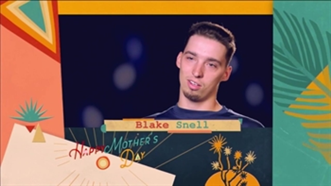Blake Snell on what his mom expects on Mother's Day