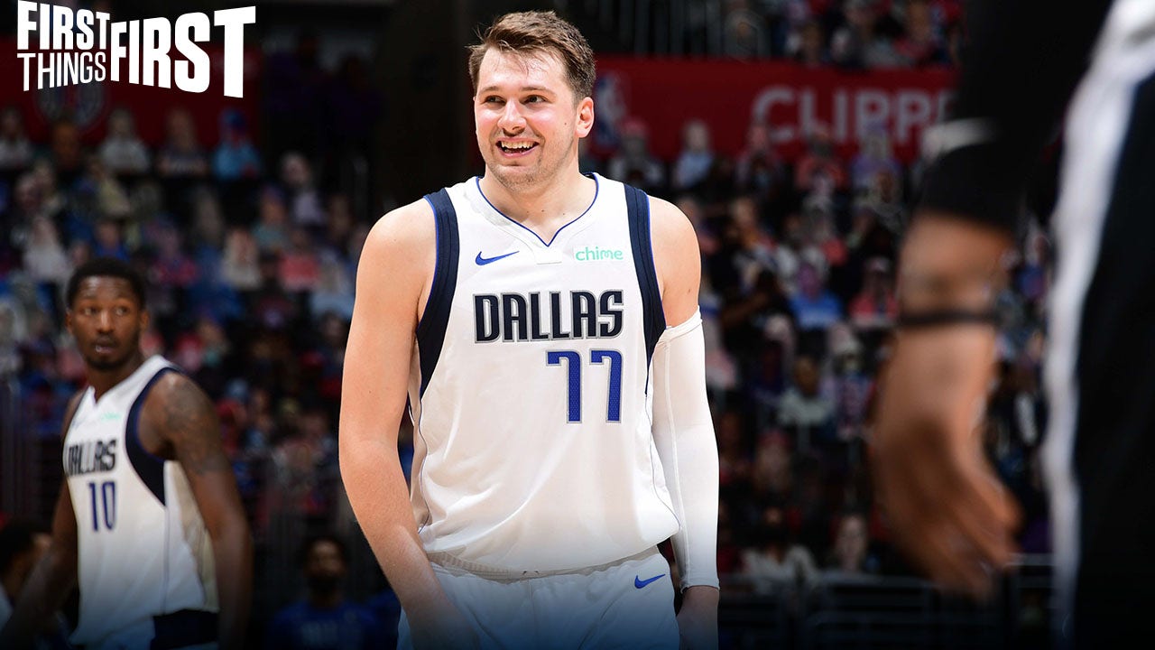 Nick Wright decides if Luka Dončić is the best player in the 2021 playoffs ' FIRST THINGS FIRST