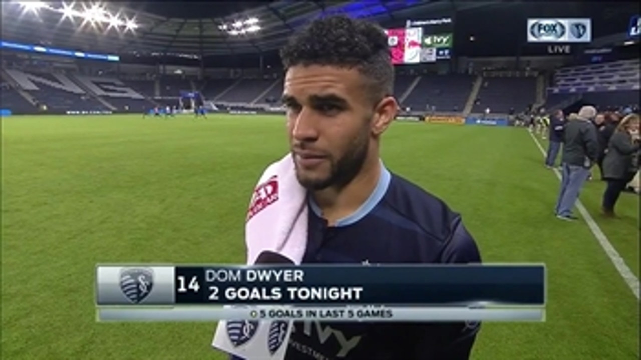 Sporting KC's Dwyer: 'We came out sharp' in second half