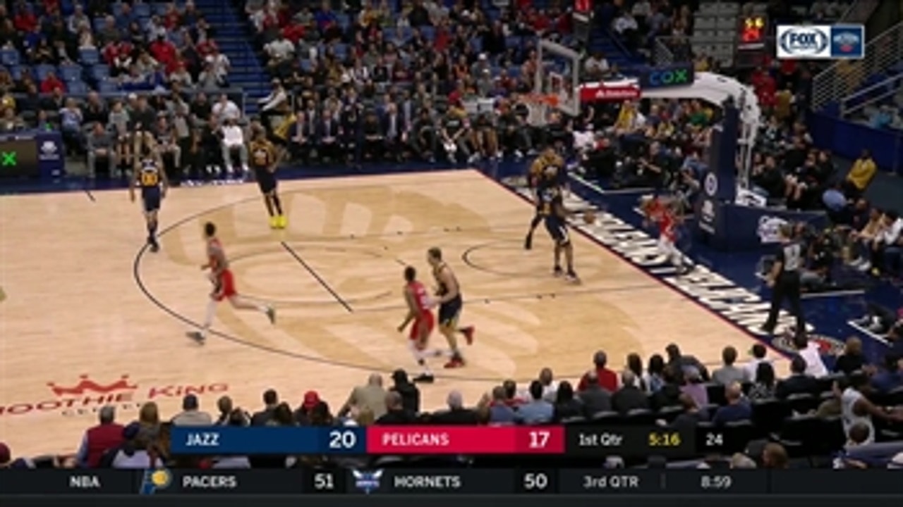 HIGHLIGHTS: Lonzo Ball hits Brandon Ingram on the Alley-Oop