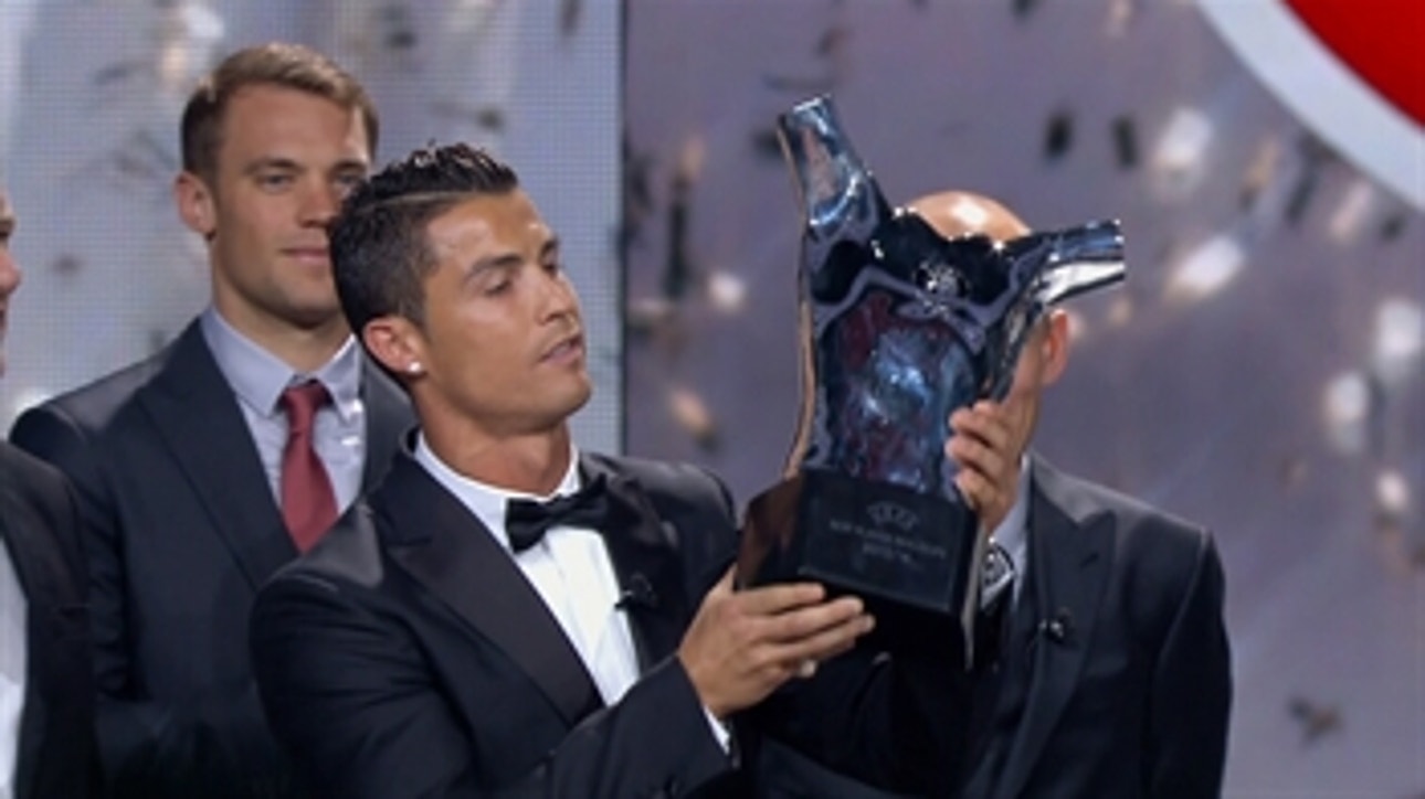 Cristiano Ronaldo wins UEFA Best Player in Europe award