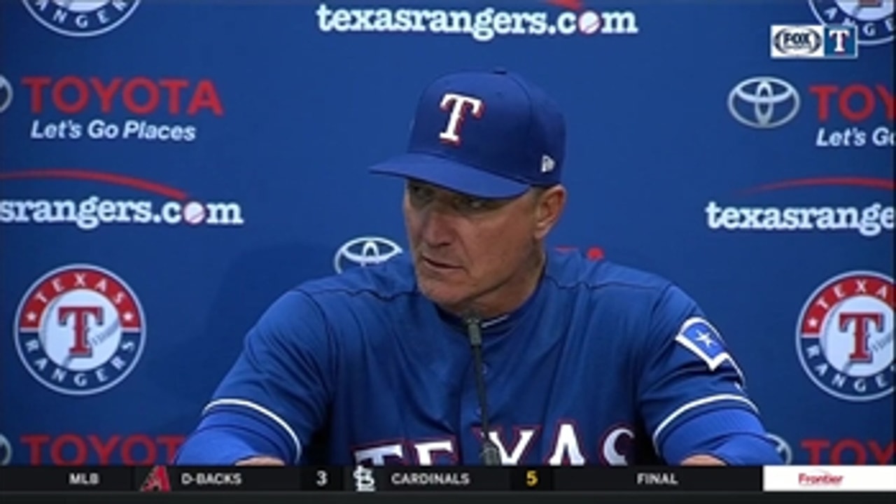 Banny on Mike Minor's performance in 5-1 win over Toronto