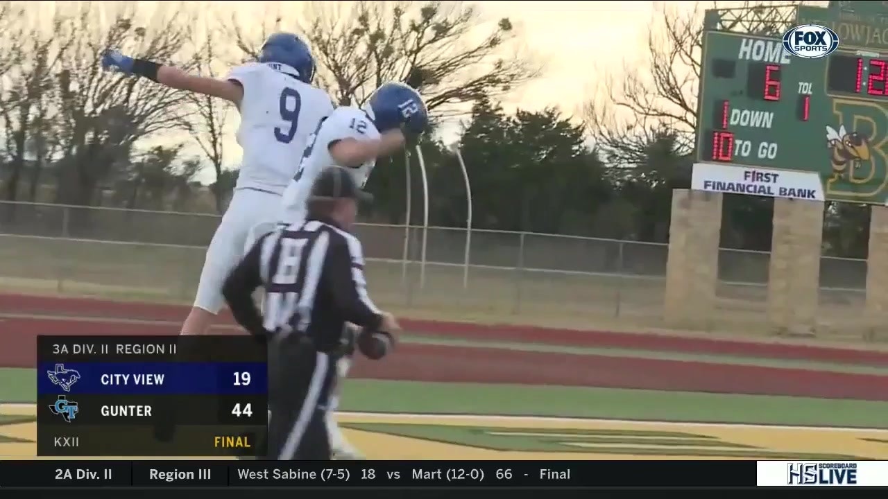 HIGHLIGHTS: Gunter vs City View | High School Scoreboard Live