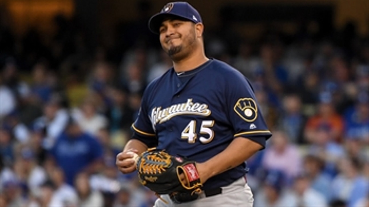 Jhoulys Chacín describes pitching at Dodger Stadium