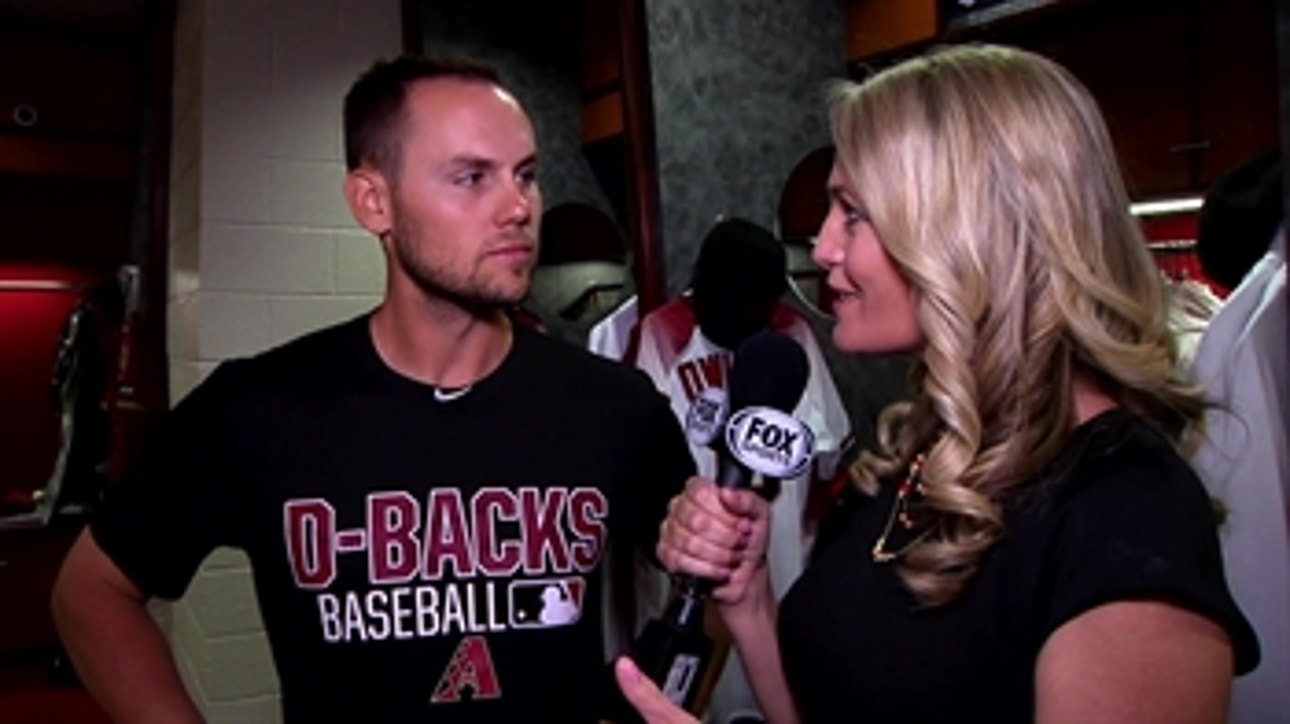 Chris Owings makes the transition to center field