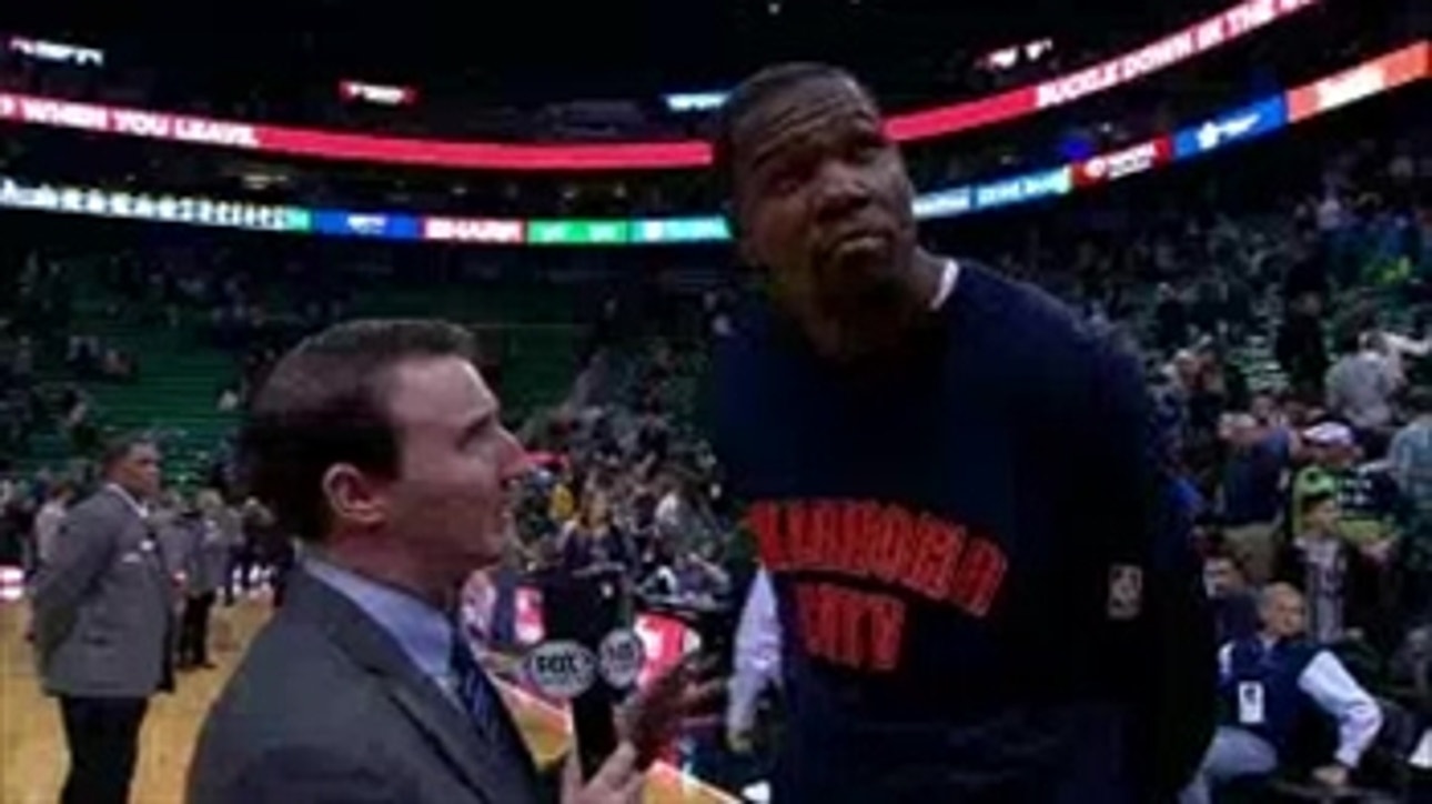 Kevin Durant: "I Just Try To Fly-By On the Night"