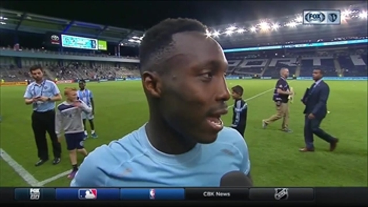 Gerso after his Sporting KC hat trick: 'I feel very, very happy'