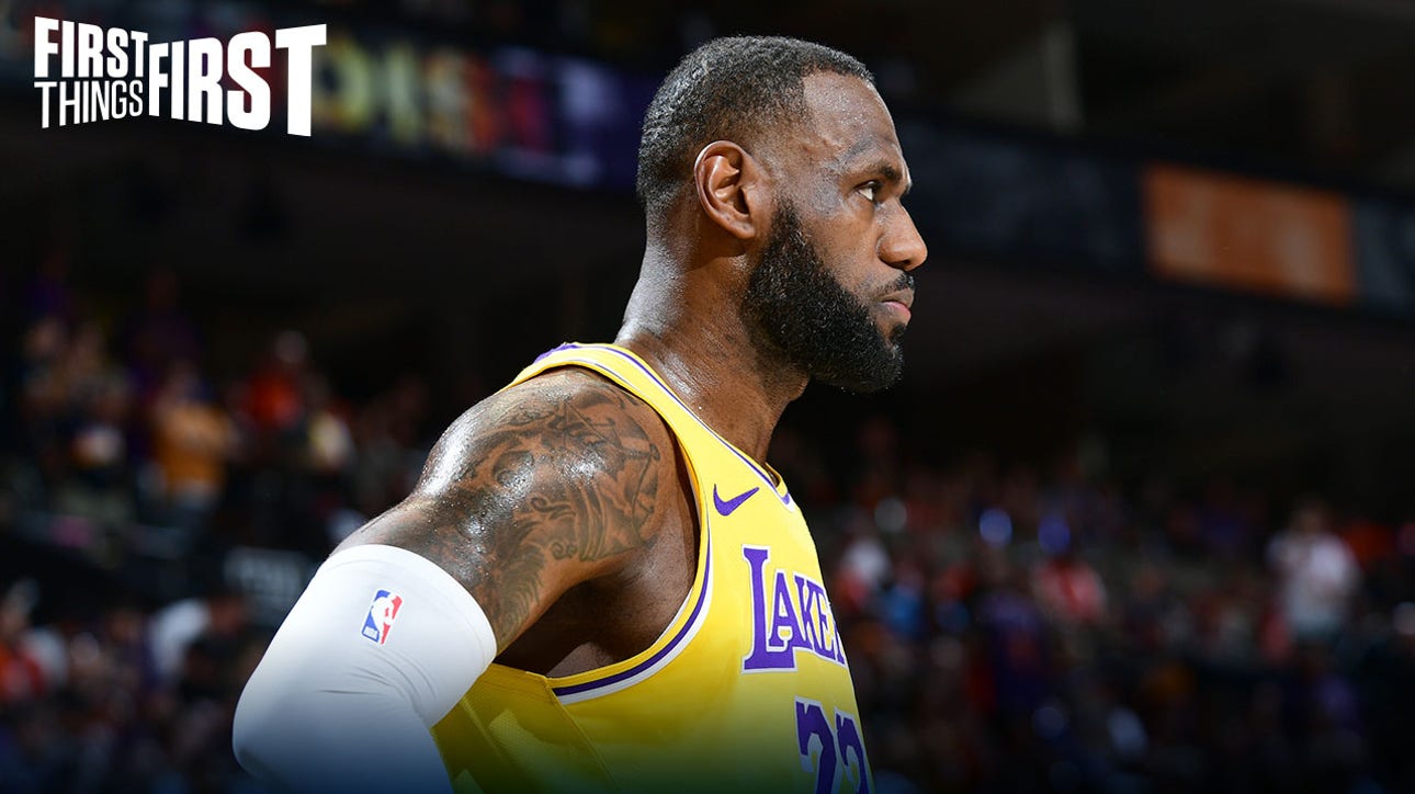 Nick Wright picks Lakers to win Game 6: 'But it could mean bad news for LeBron James' | FIRST THINGS FIRST