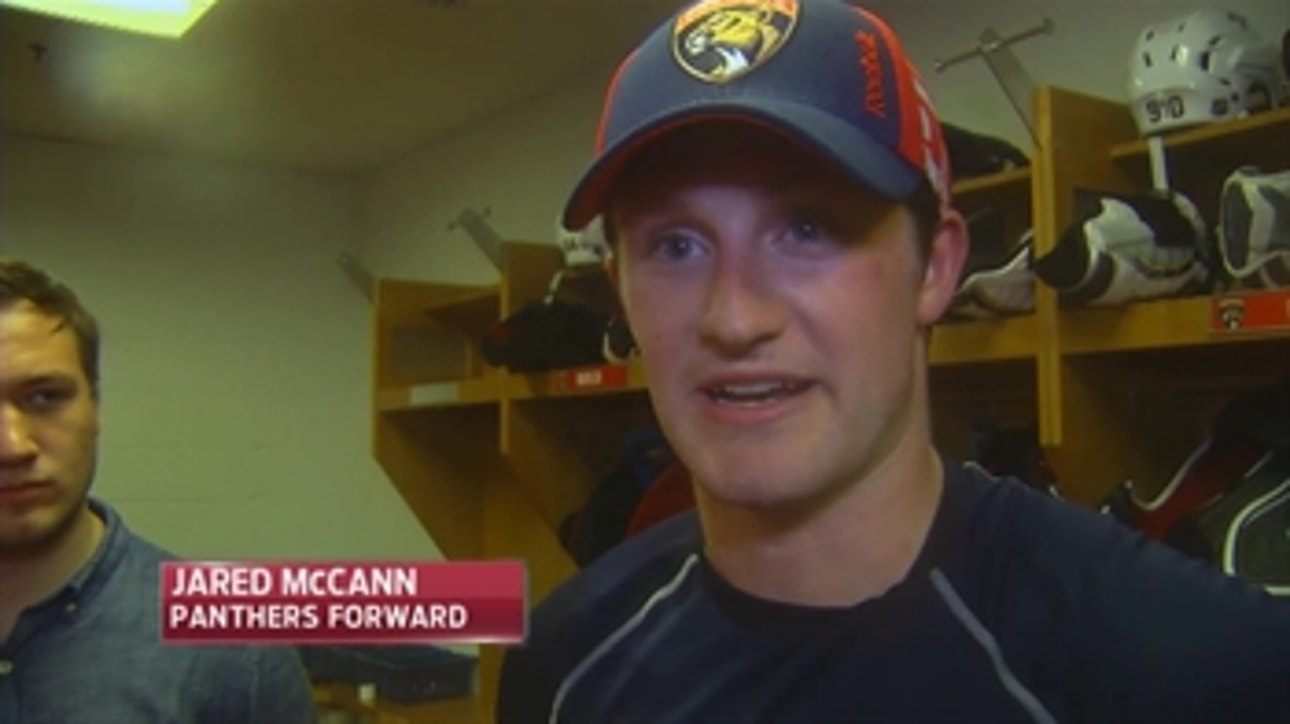 Jared McCann wants to show Panthers they made right decision
