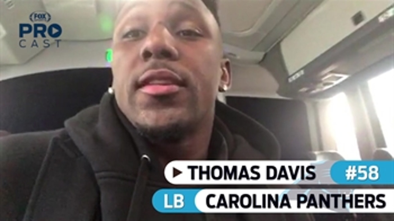 Thomas Davis gets you on the bus before the Panthers take on the Lions