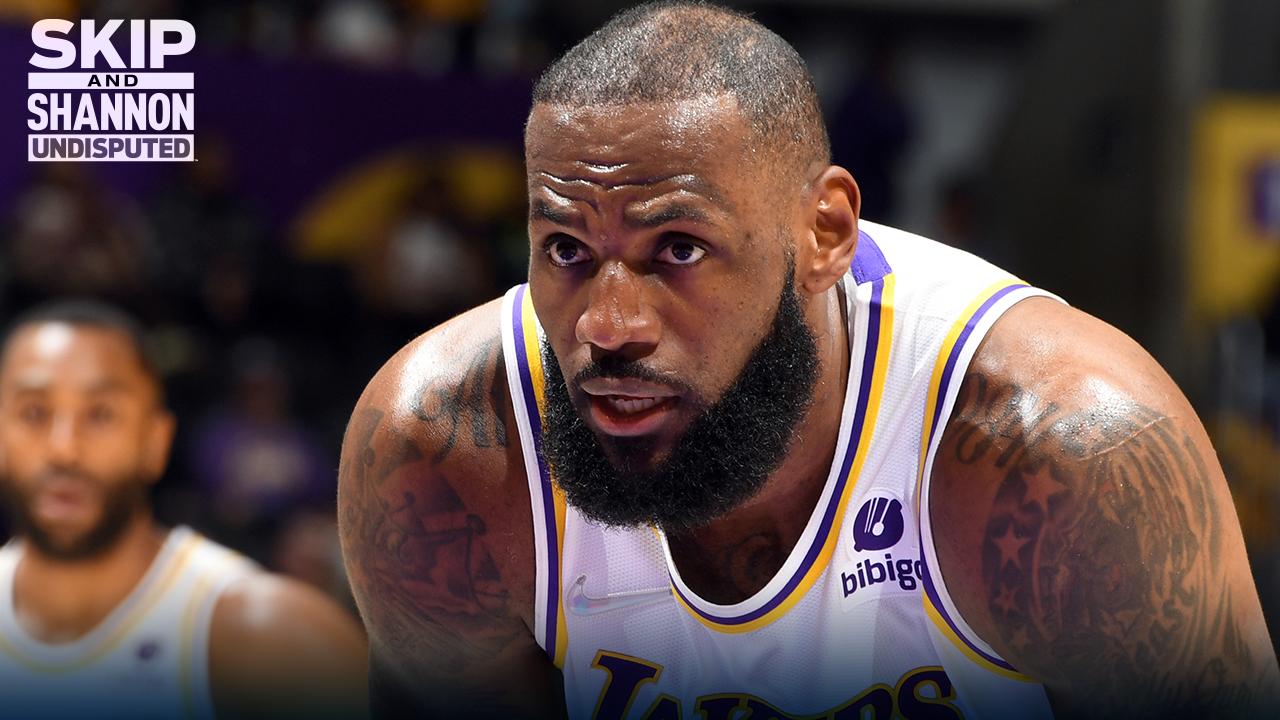 LeBron's Lakers are at risk of missing the 2022 NBA playoffs ' UNDISPUTED