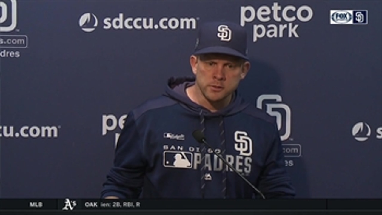 Andy Green was pleased with Padres perfromance in 12-2 win over St. Louis