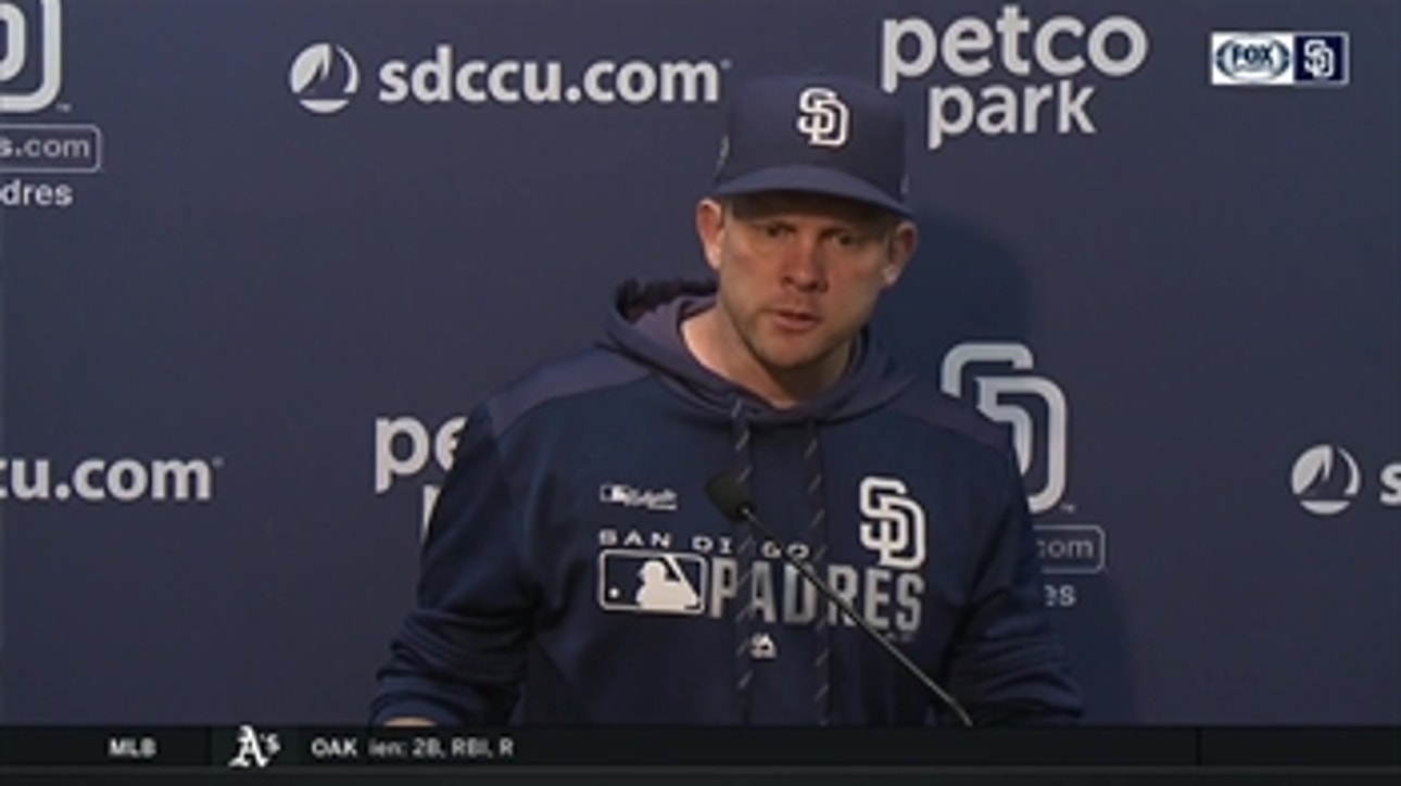 Andy Green was pleased with Padres perfromance in 12-2 win over St. Louis