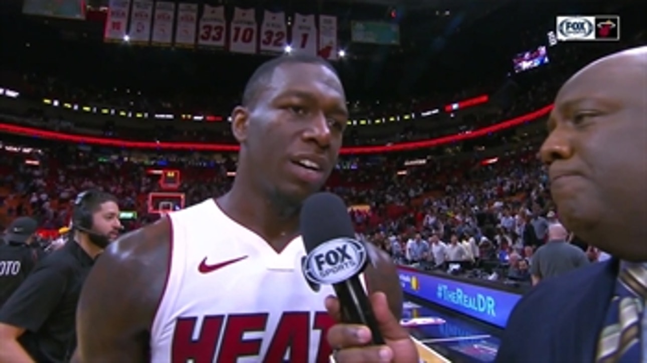 Kendrick Nunn talks the Heat on defense, his 33 point night