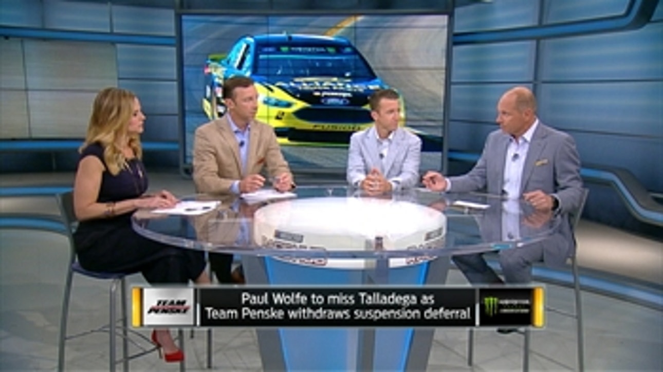 Reaction to Paul Wolfe's Suspension ' NASCAR RACE HUB