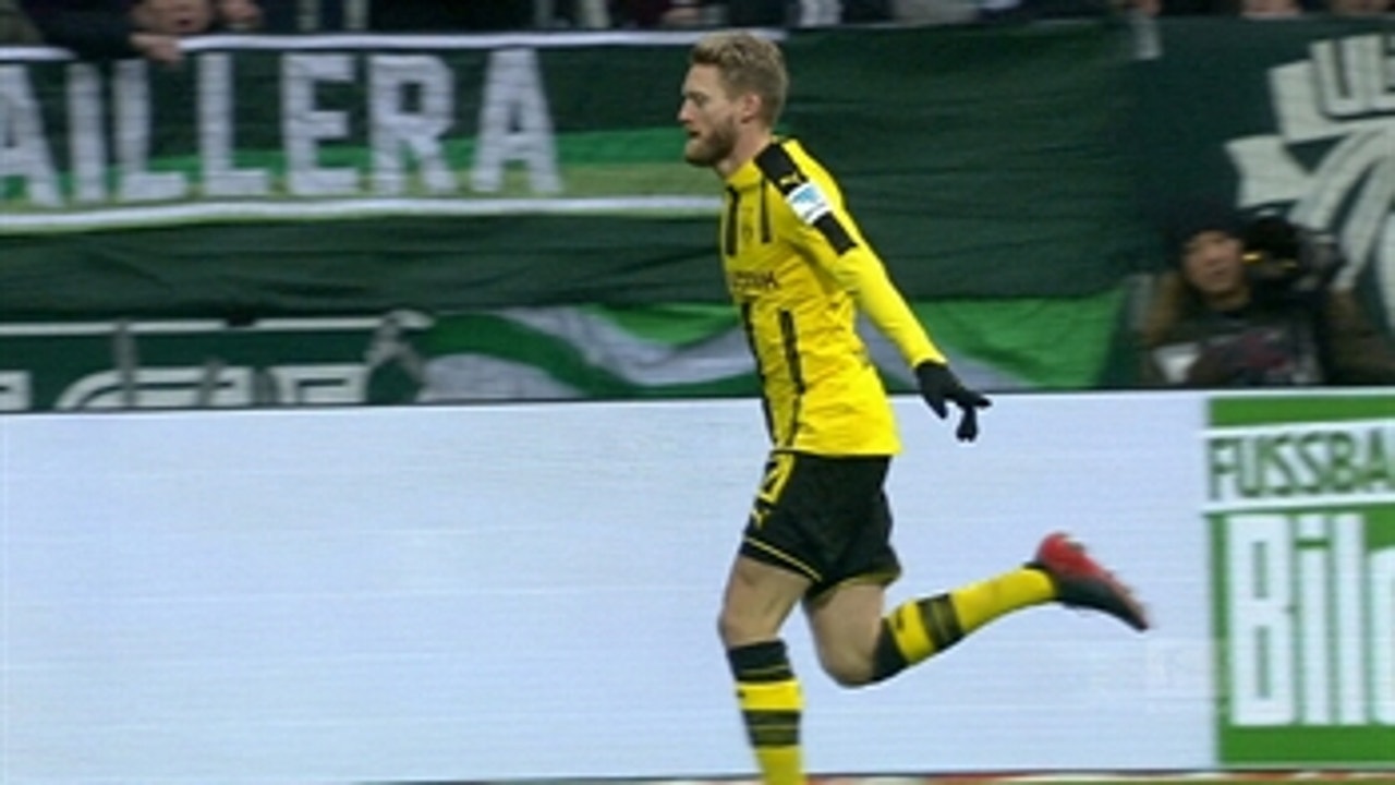 Schurrle rounds the keeper to put Dortmund in front ' 2016-17 Bundesliga Highlights