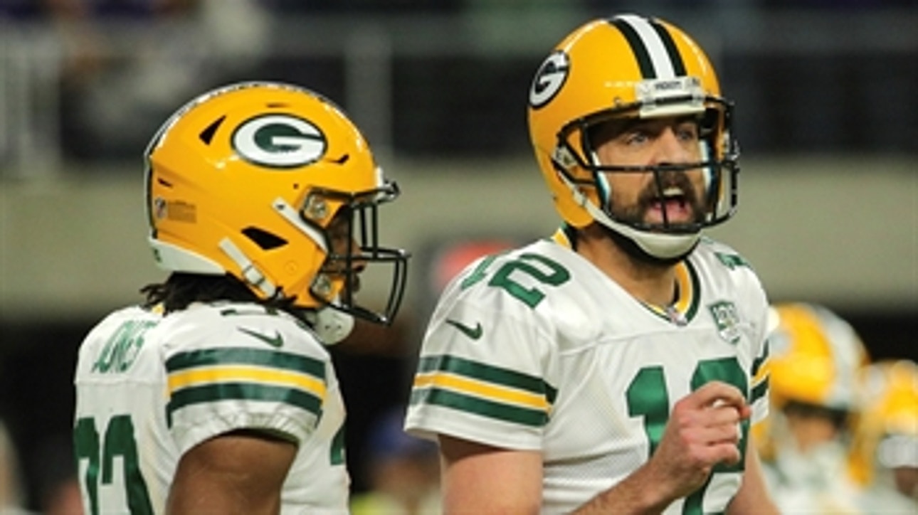 Nick Wright gives Aaron Rodgers a C- grade in performance against the Vikings