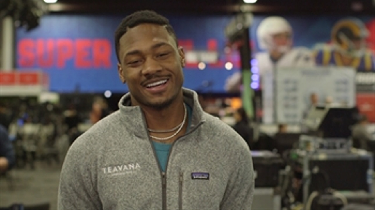 Stefon Diggs gives his Super Bowl prediction and weighs in on who is the best WR in the NFL