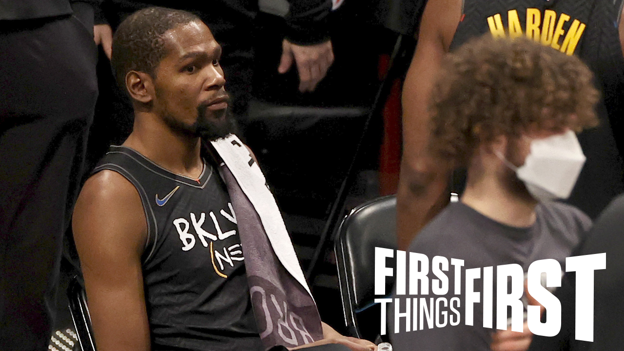 Chris Broussard reacts to news of Kevin Durant's injury report; Nets NBA Finals run seems less likely ' FIRST THINGS FIRST