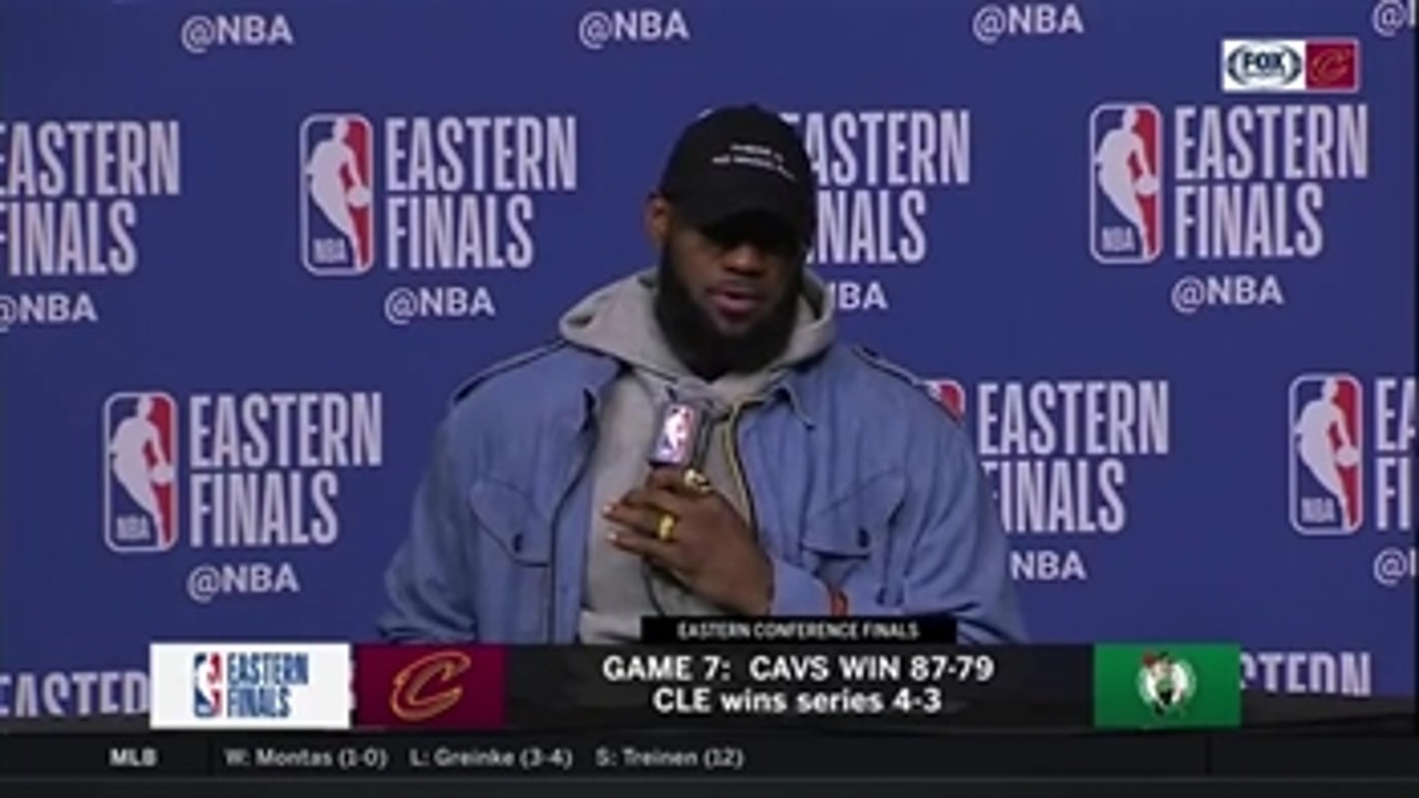 LeBron on Cavs' journey to Finals: 'It's been Cedar Point'