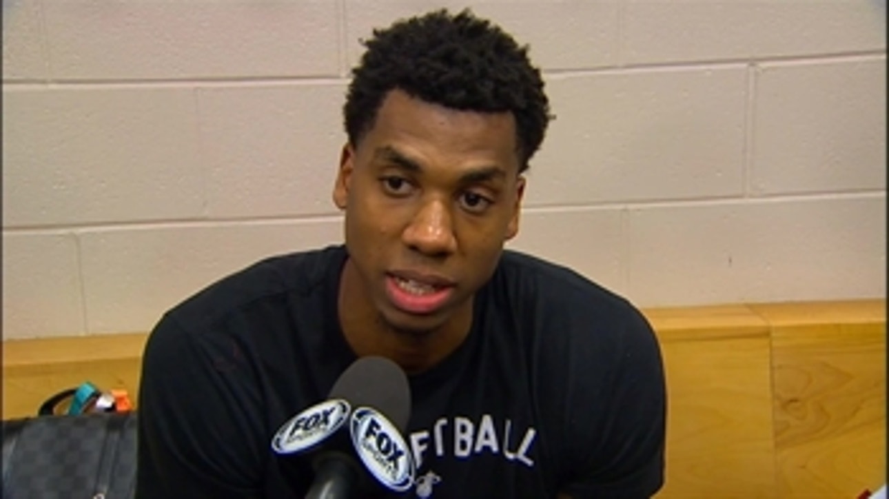 Hassan Whiteside on his free throws: Like hot chocolate on a rainy day