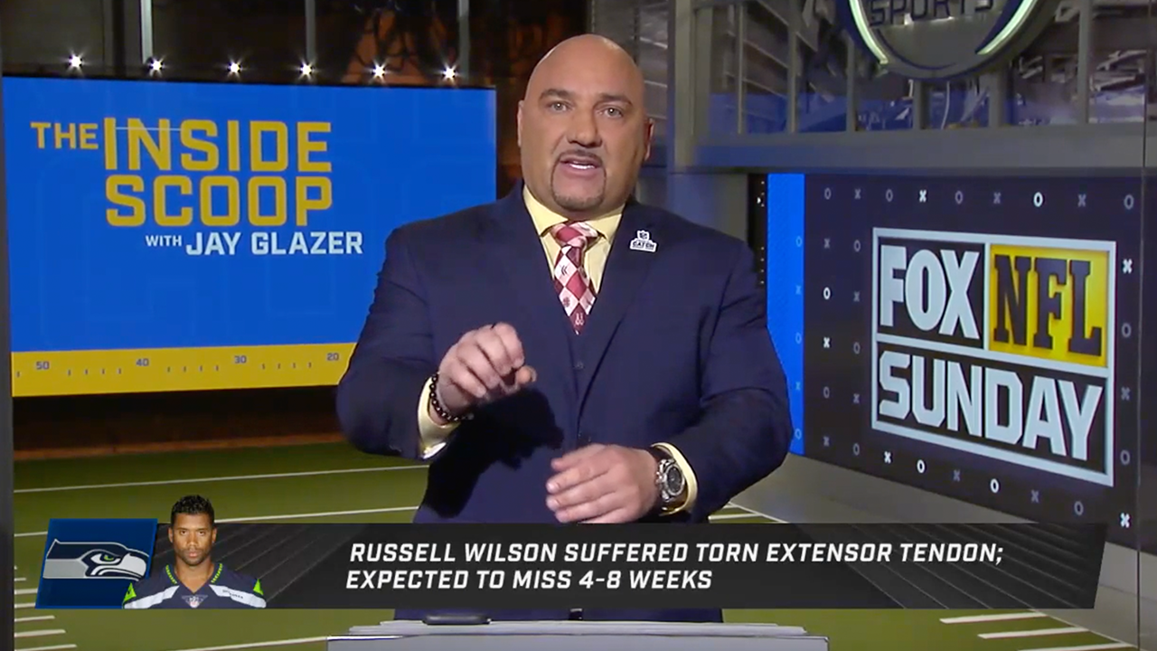 Jay Glazer provides update on Russell Wilson's injury, Jon Gruden's controversial emails