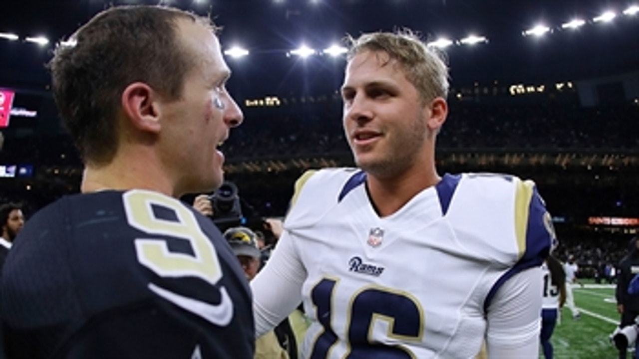 Skip and Shannon are on opposite ends on who will win the Saints vs Rams matchup