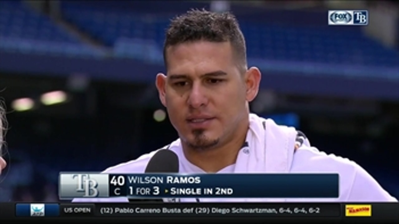 Wilson Ramos says Jake Odorizzi attacked the zone all night