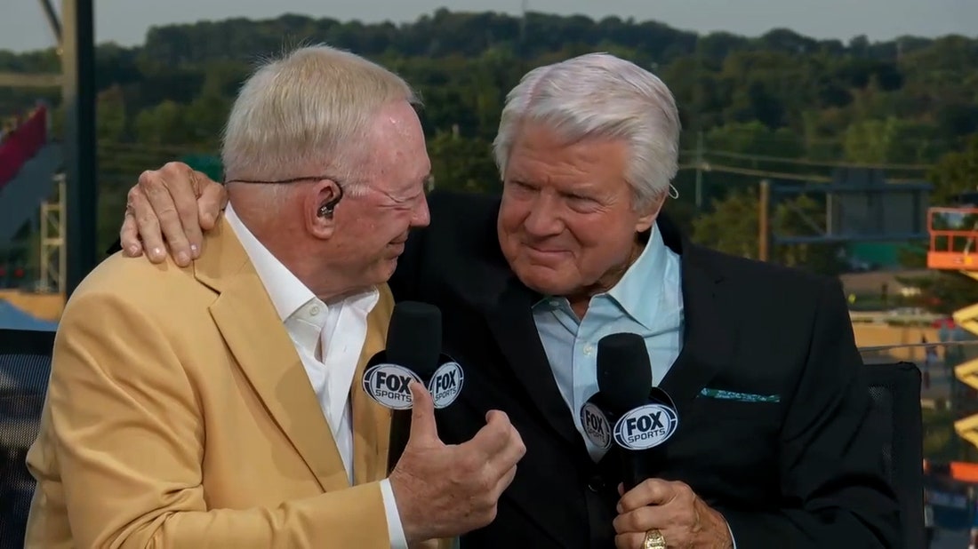 Jerry Jones announces Jimmy Johnson will be inducted into the Dallas Cowboys Ring of Honor