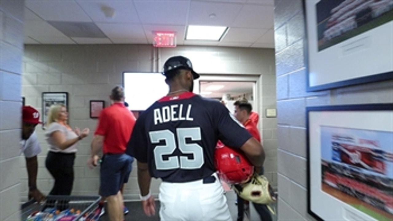 Angels top prospect Jo Adell takes the field for All-Star Futures Game