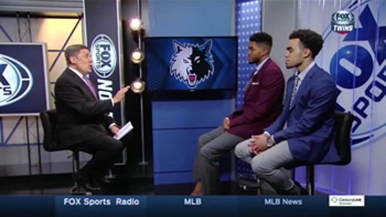 Twins Live: Karl-Anthony Towns and Tyus Jones