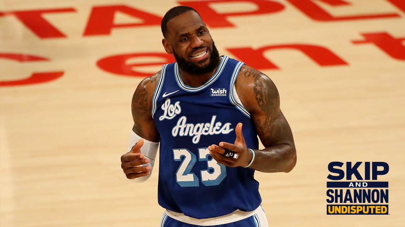 Shannon Sharpe: LeBron's step back was flawless, but Lakers' shooting wasn't enough for Nets | UNDISPUTED