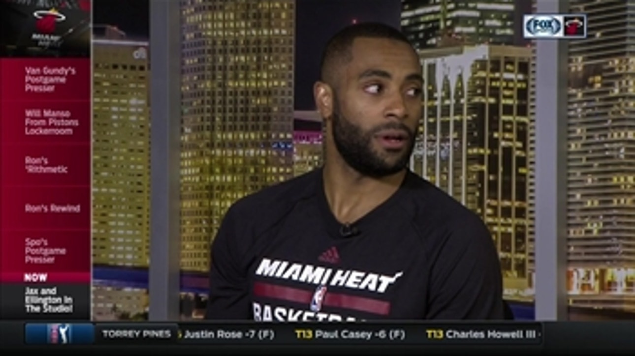 Wayne Ellington says Heat are a basketball team on the rise