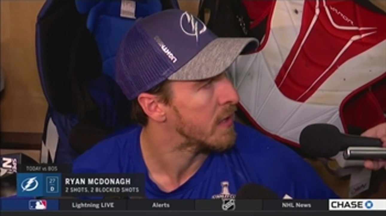 Ryan McDonagh: What sticks out is out D-zone play