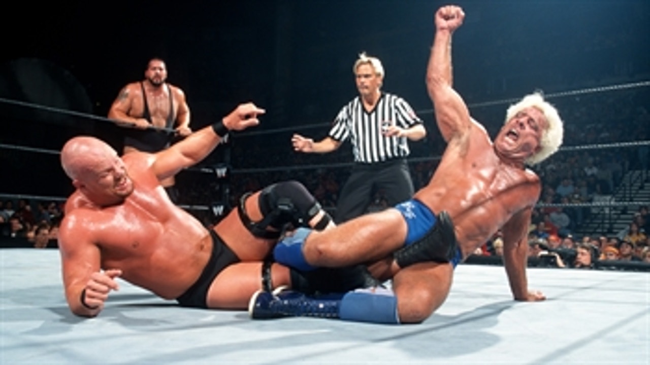 "Stone Cold" Steve Austin vs. Ric Flair & Big Show - Handicap Match: WWE Judgment Day 2002 (Full Match)