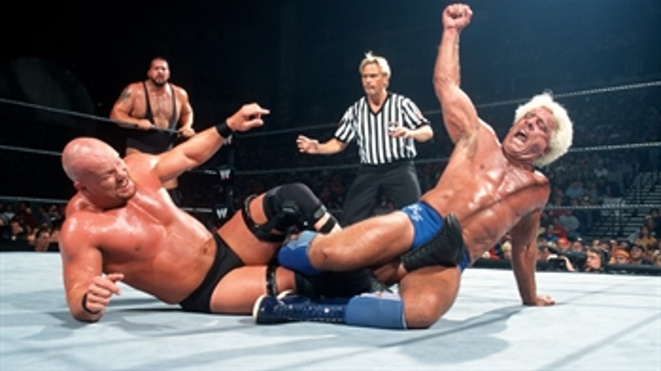 "Stone Cold" Steve Austin vs. Ric Flair & Big Show - Handicap Match: WWE Judgment Day 2002 (Full Match)