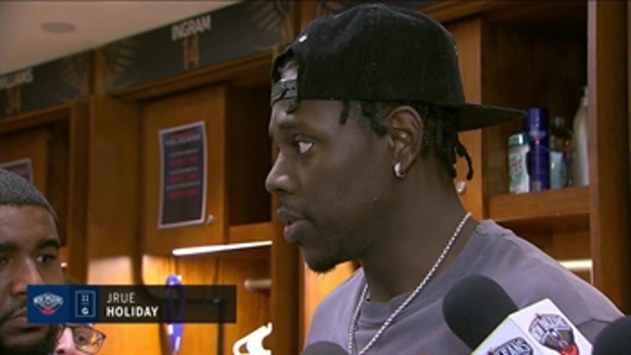 Jrue Holiday on stepping up in loss to Houston