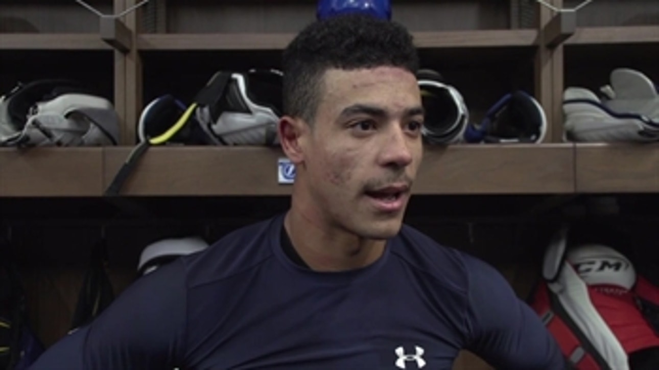 Lightning forward Mathieu Joseph discusses why he thinks Milan Lucic went after him