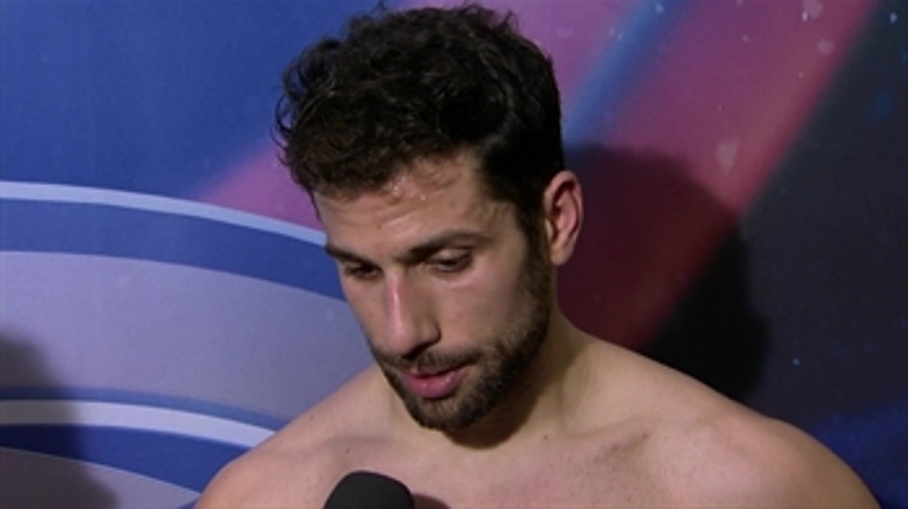 Shirtless Andrew Cogliano of the Ducks: We took the play to them