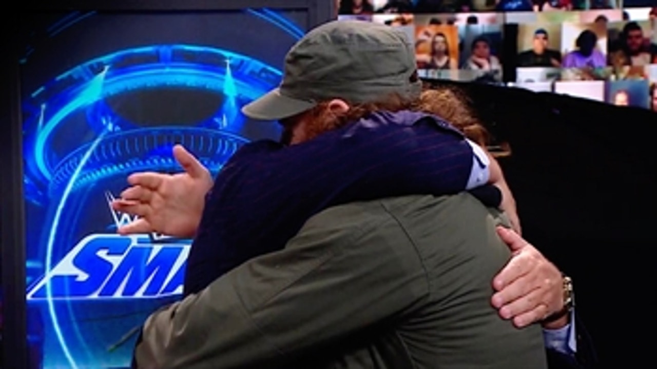 Sami Zayn and Paul Heyman hug it out: WWE Talking Smack, April 24, 2021