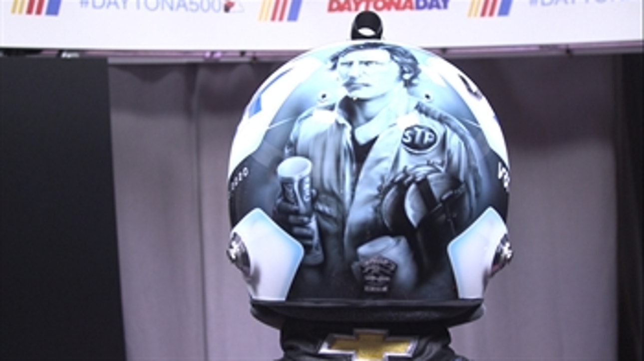 Jeffrey Earnhardt honors late grandfather before Daytona 500