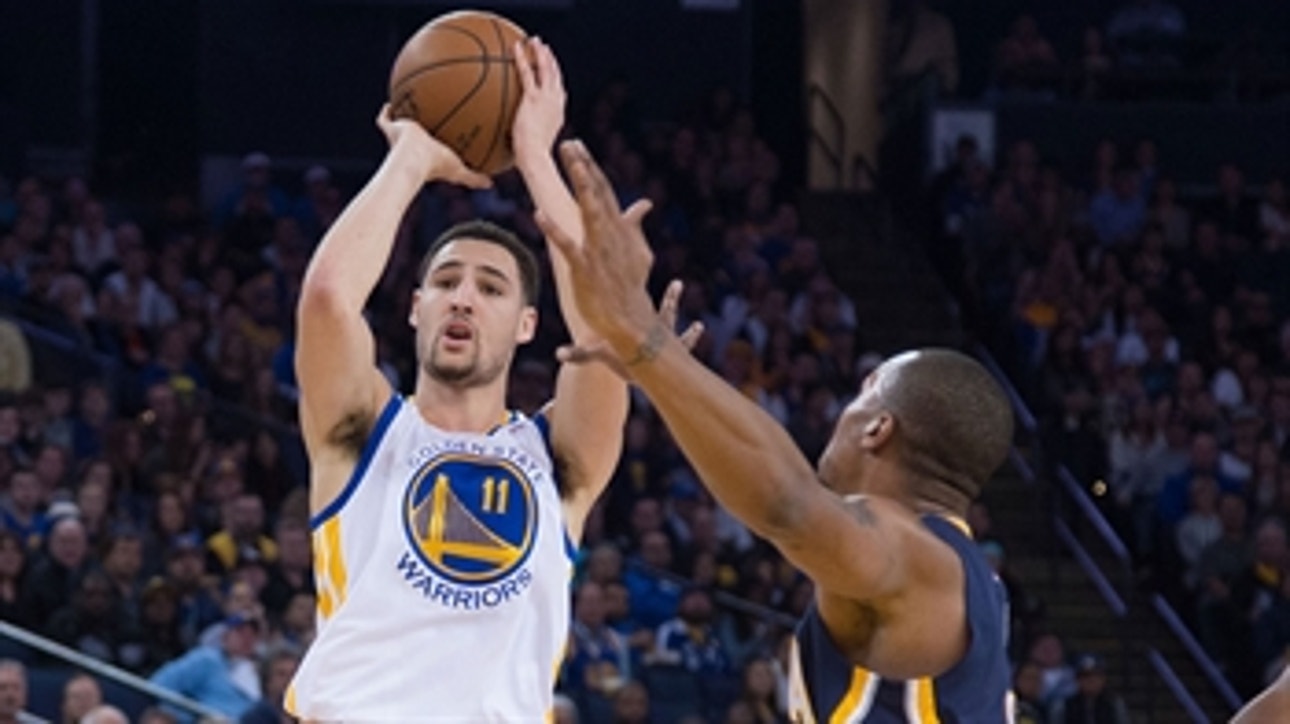 Pacers can't hold off Thompson, Warriors