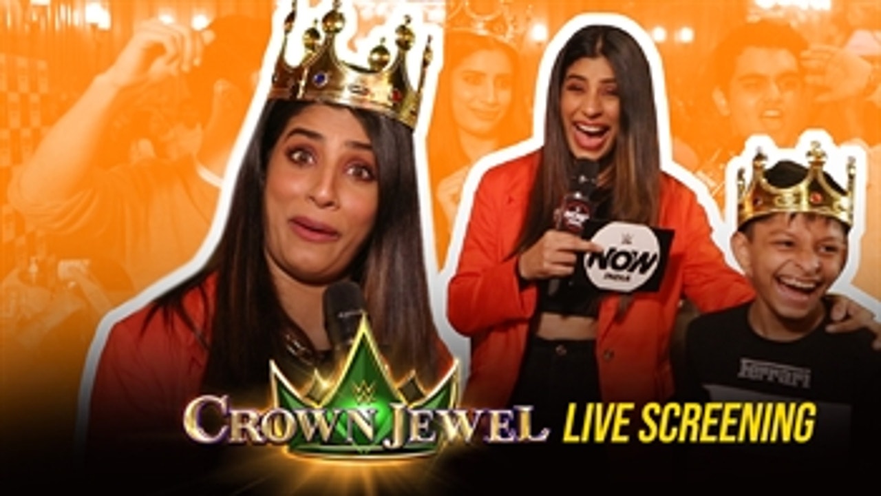 WWE Universe India Battle for The Crown at Live Screening ' WWE Crown Jewel Exclusive: WWE Now India