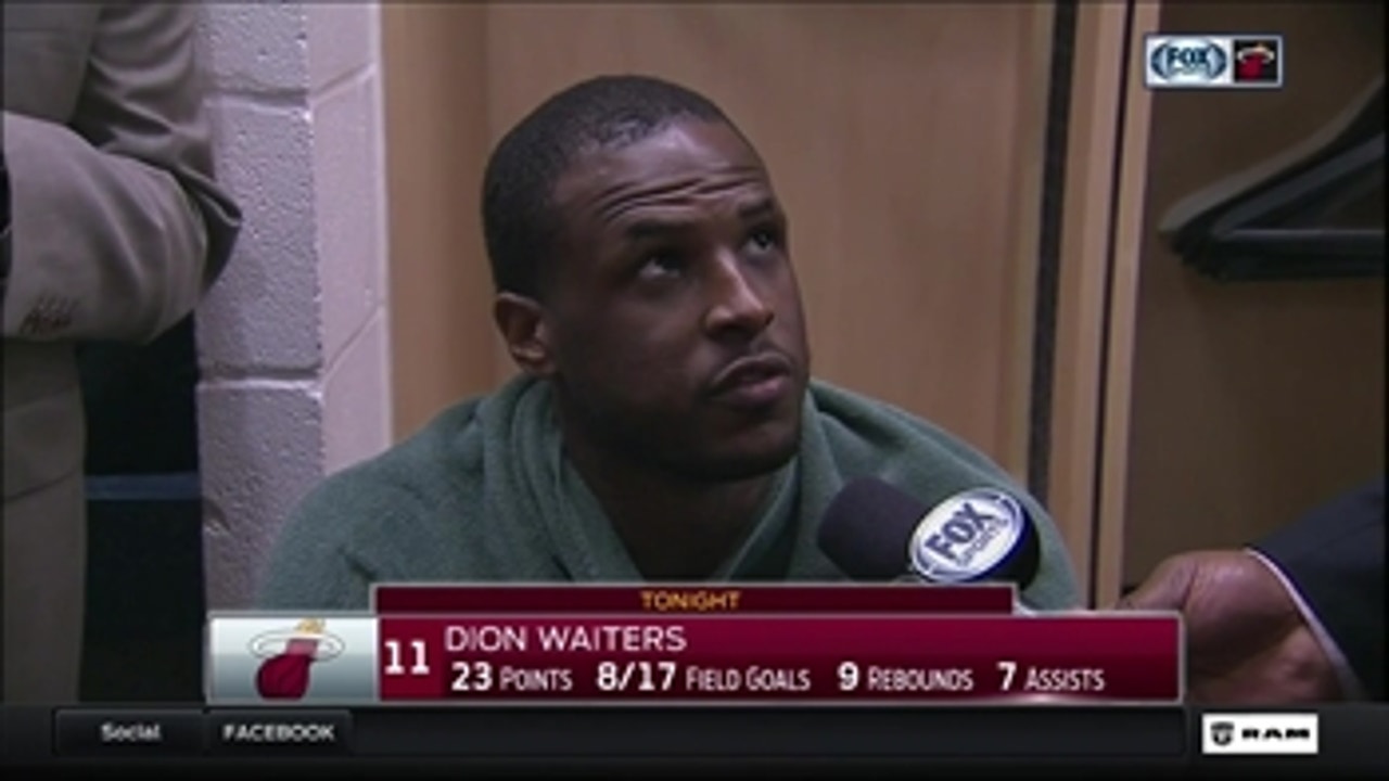 Dion Waiters: We threw the first punch and wanted it more