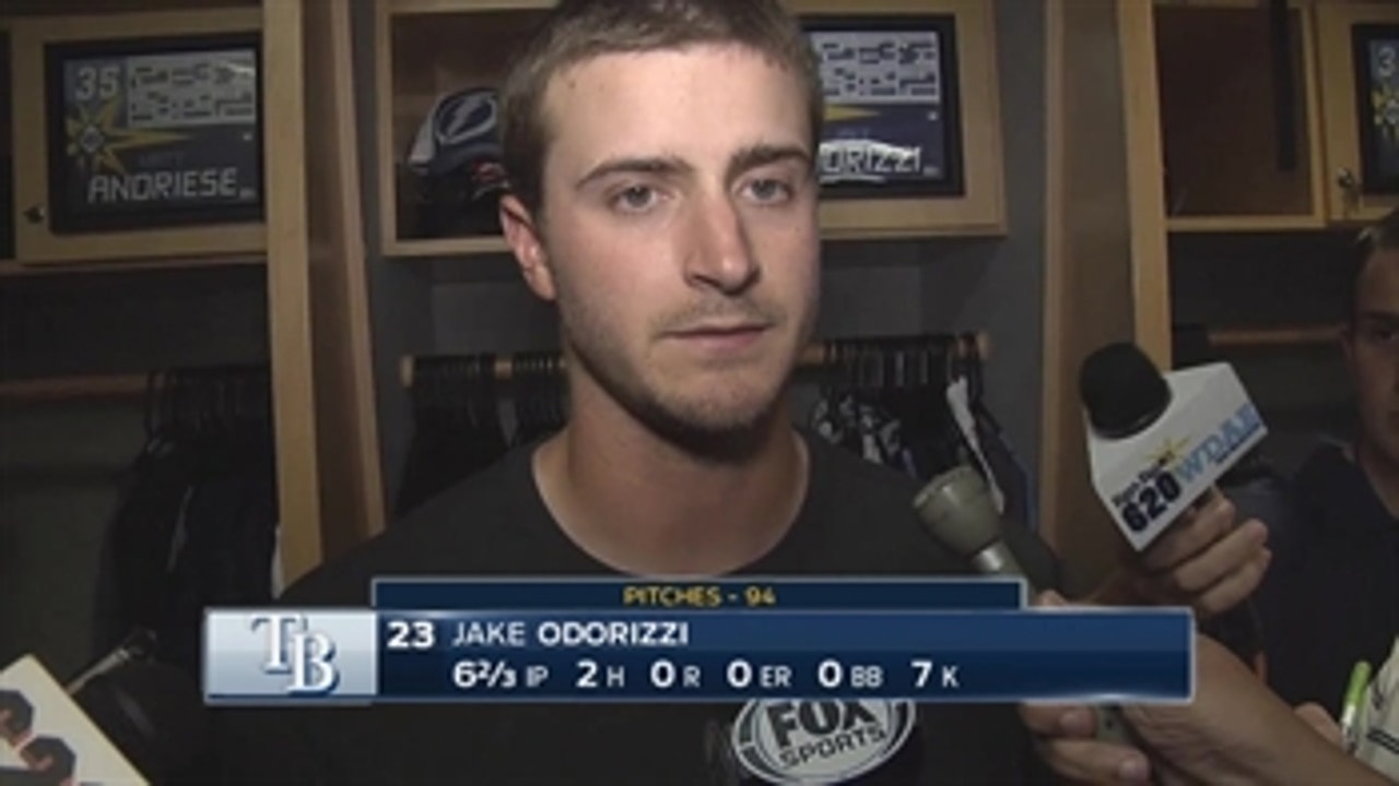 Jake Odorizzi: 'I felt great'