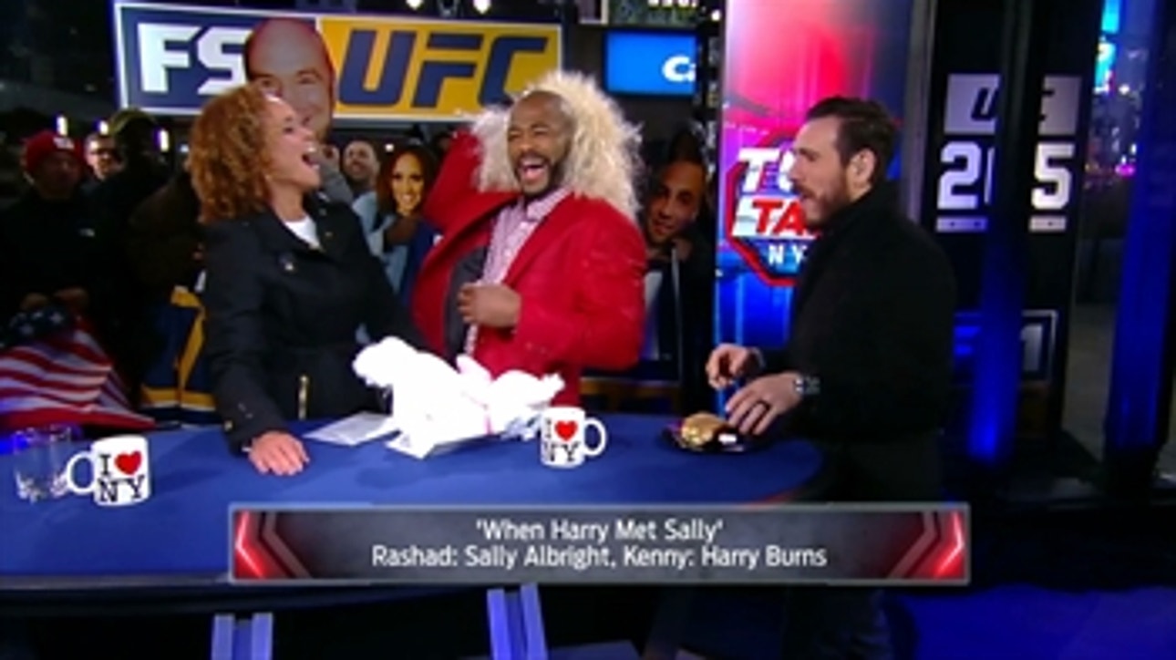 New York movie impersonations with Rashad Evans and Kenny Florian  ' TUF TALK